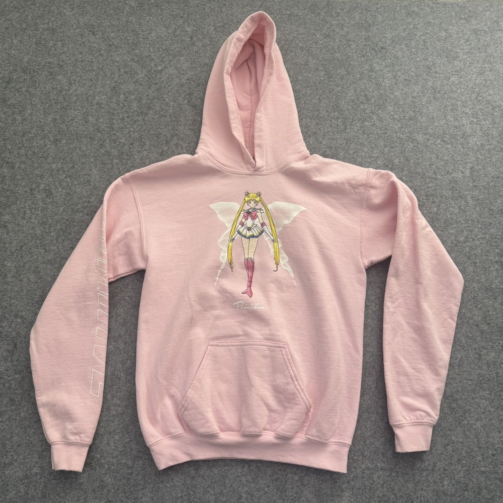 Primitive Super Sailor Moon Pink Hoodie - Size Small